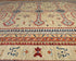 9x12 Zeigler Brown Afghan Hand Knotted Wool Area Rug